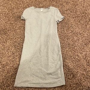 Grey form fitting dress size M
